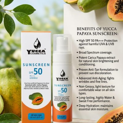 YUCCA SUNSCREEN SPF 50.