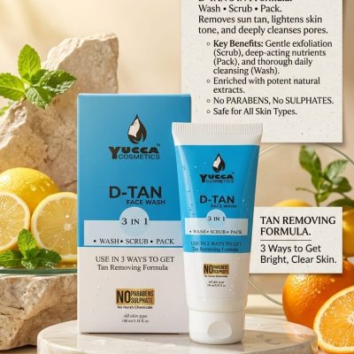 Yucca D-Tan Face Wash 3 In 1