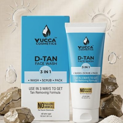Yucca D-Tan Face Wash 3 In 1