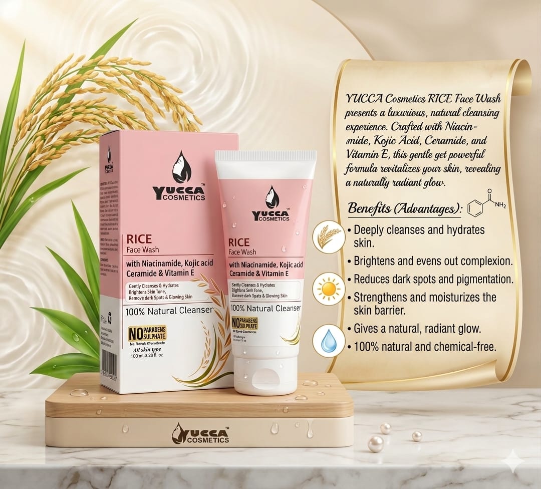 YUCCA RICE FACE WASH