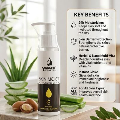 YUCCA SKIN MOISTURIZING LOTION.