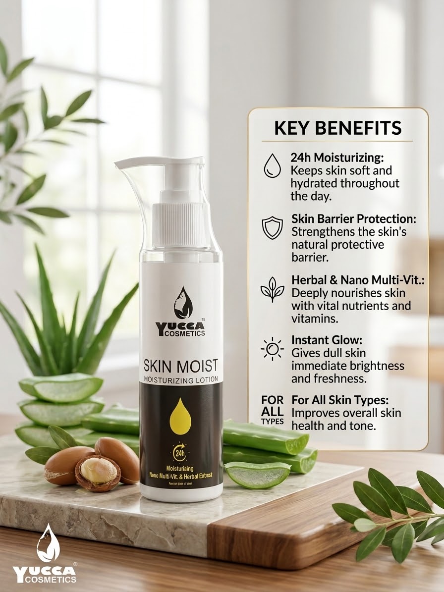 YUCCA SKIN MOISTURIZING LOTION.